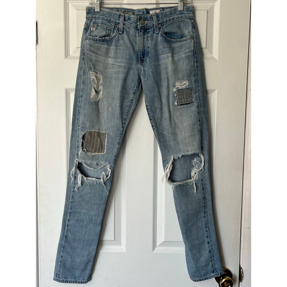 AG Adriano Goldschmied The Nikki Relaxed Skinny Jeans - Size 26R